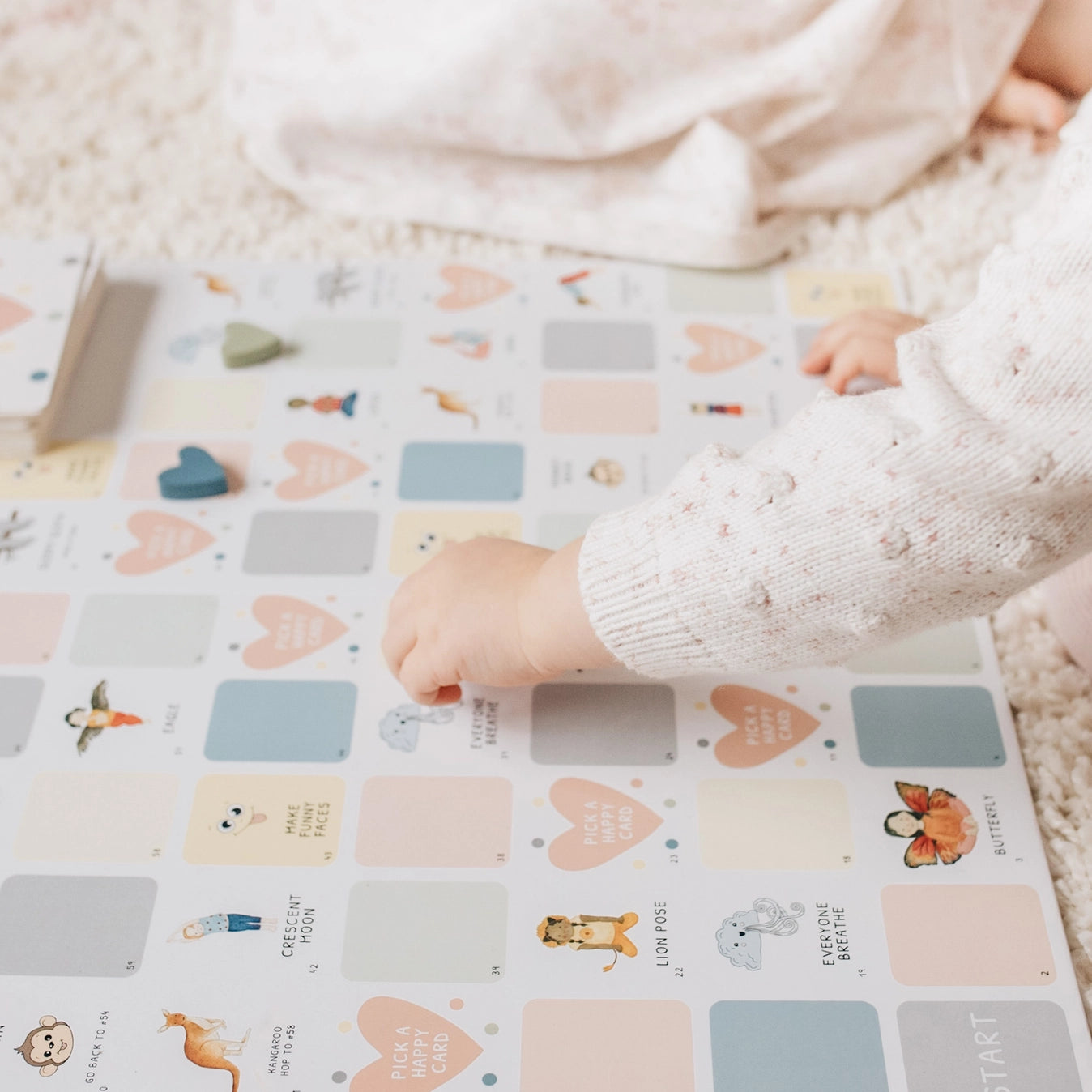 Mindful and Co Kids Happy Hearts Board Game