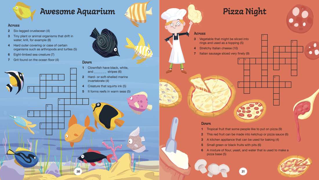 Smart Kids! Cool Crossword Puzzles