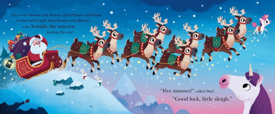 Ten Minutes to Bed Little Unicorn's Christmas - Rhiannon Fielding