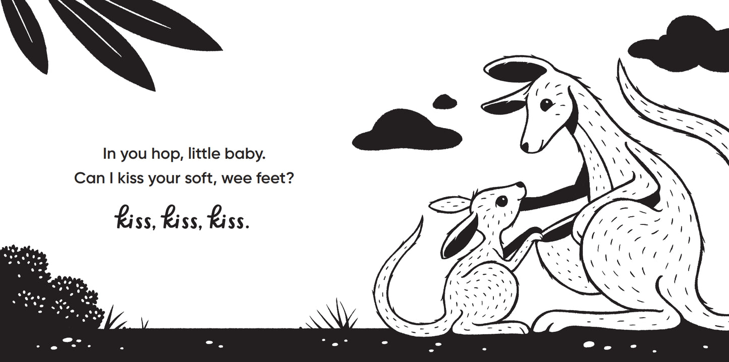 Aussie Baby Animals A high-contrast board book: Black and White for Babies: Book 1