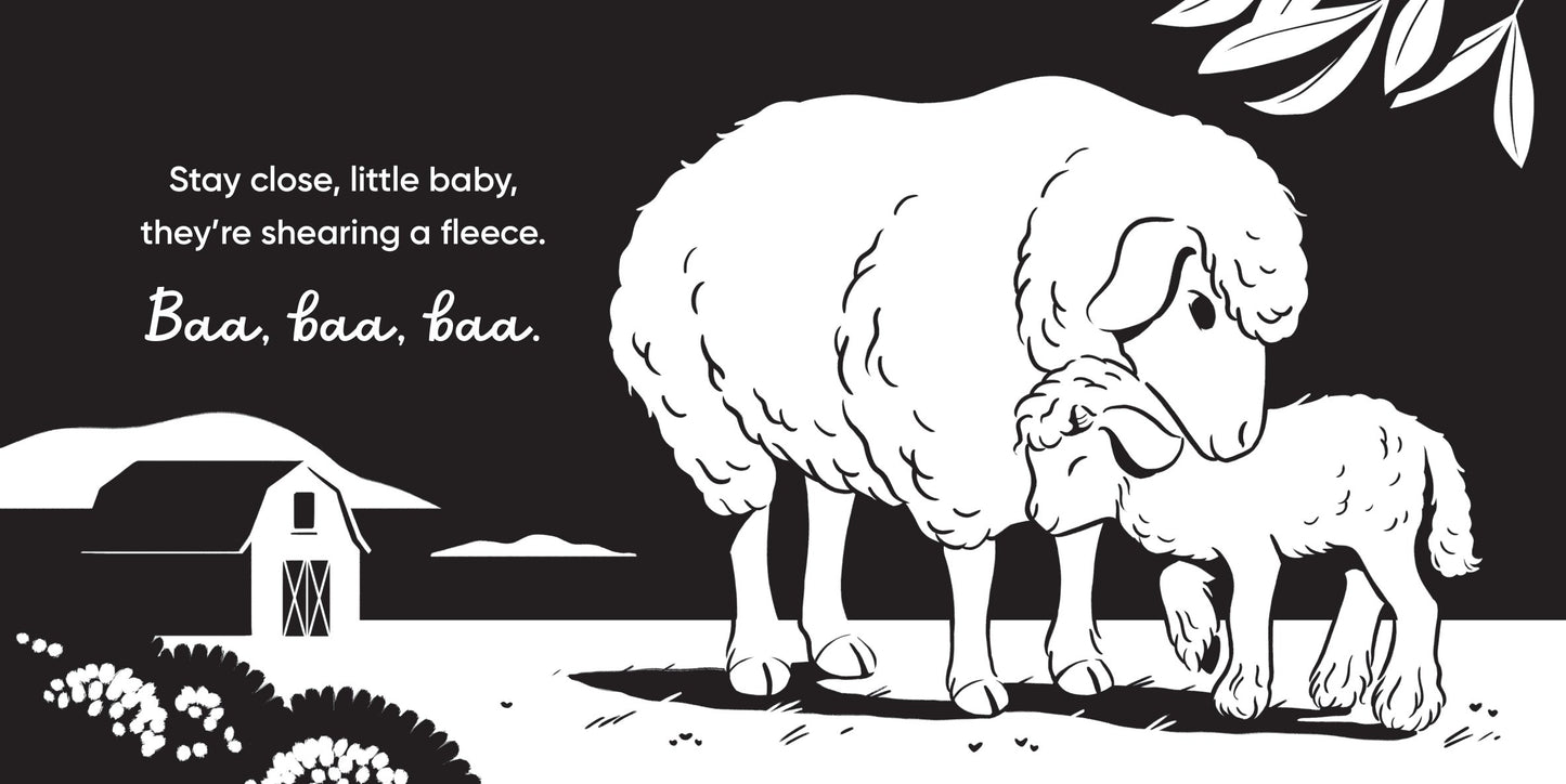 Aussie Farm Babies: A high-contrast board book