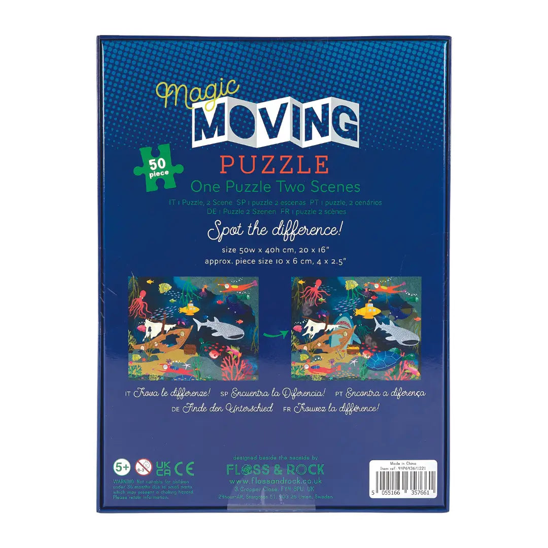Floss & Rock Magic Moving Puzzle - Deep Sea