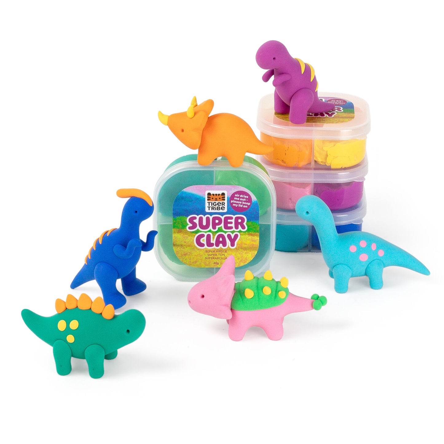 Tiger Tribe Claytopia - Dinosaur World