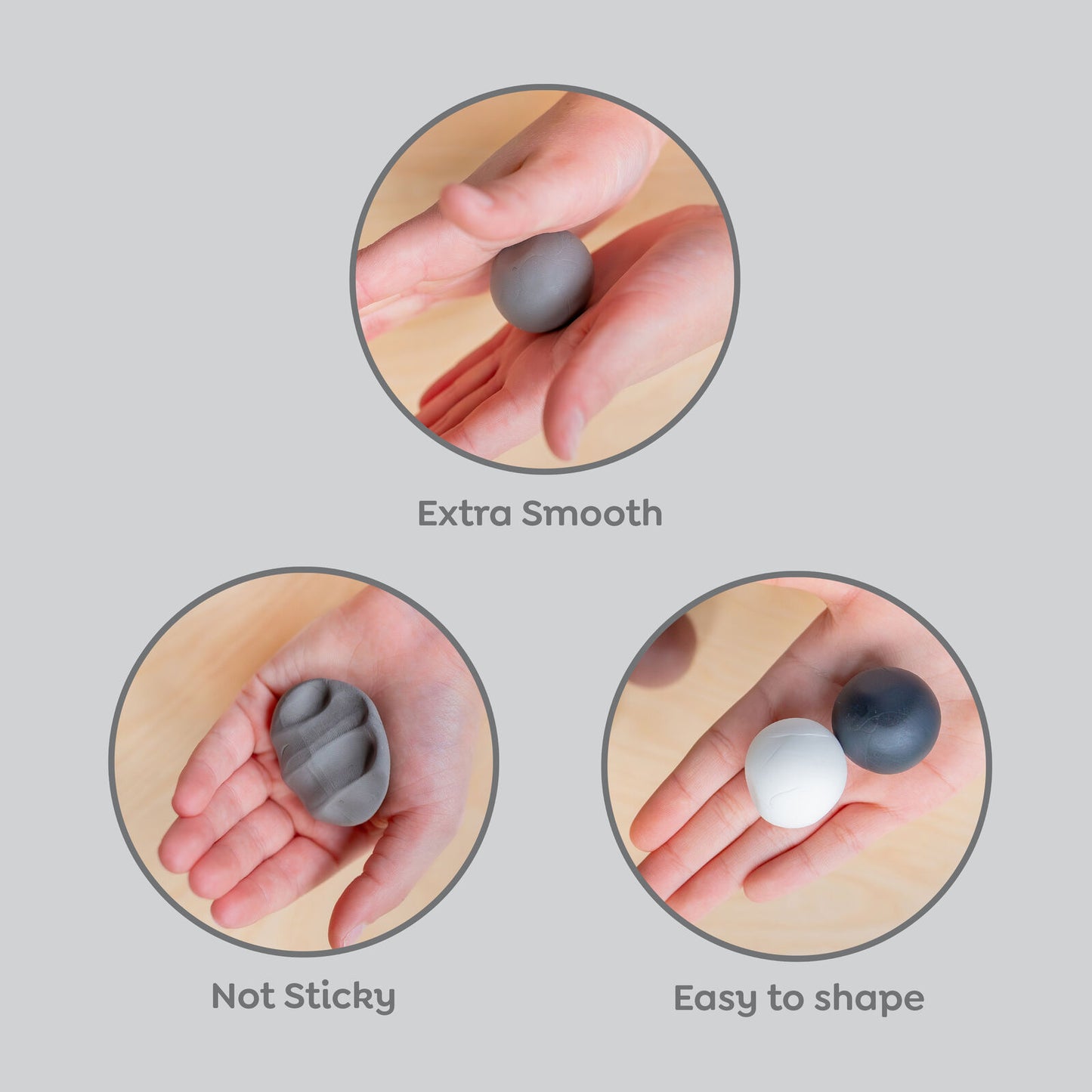 Tiger Tribe Super Clay Moonrise (Neutrals)