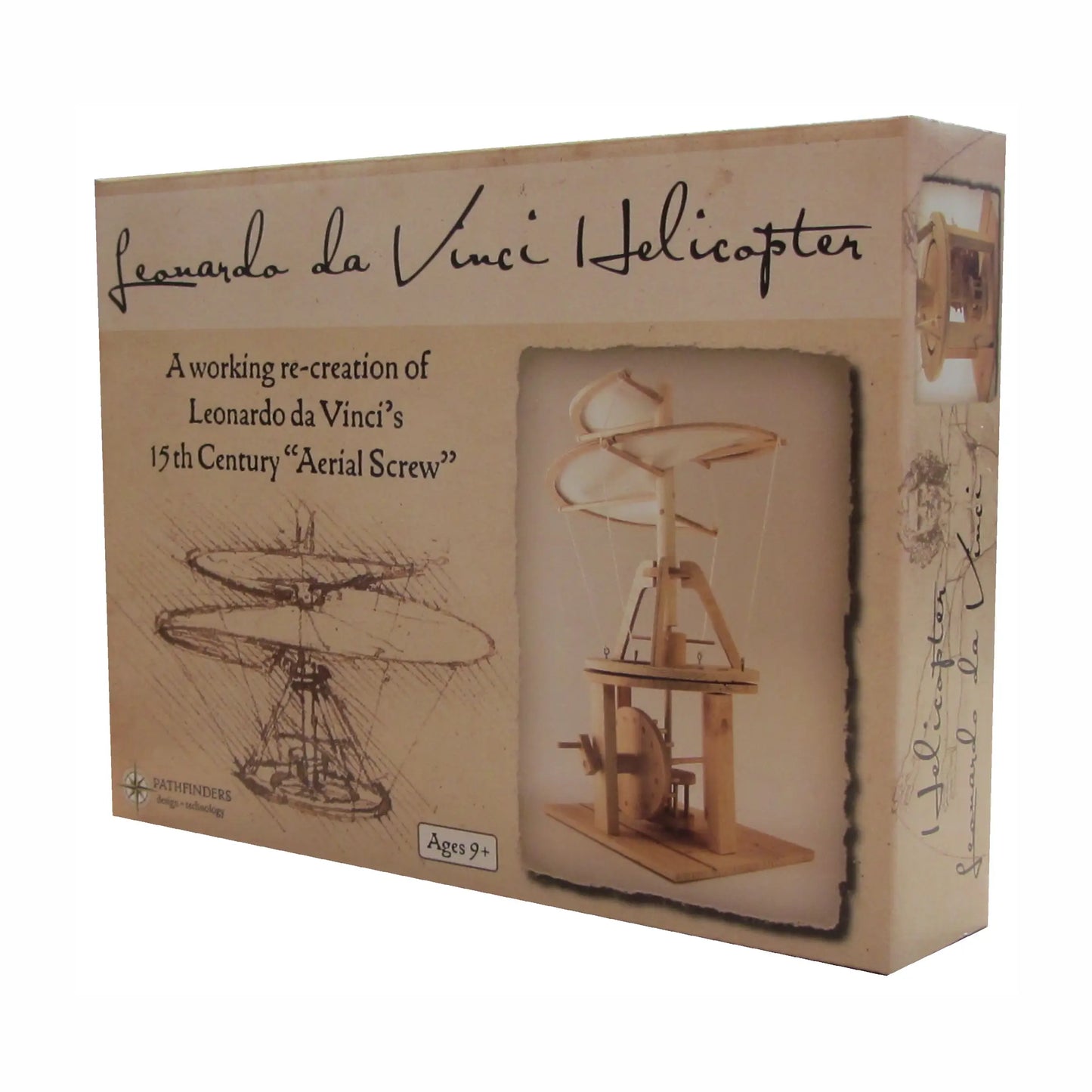 Da Vinci Helicopter Wooden Kit
