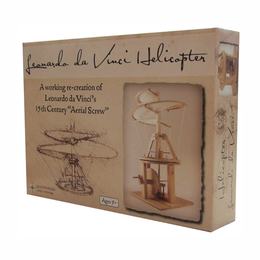 Da Vinci Helicopter Wooden Kit