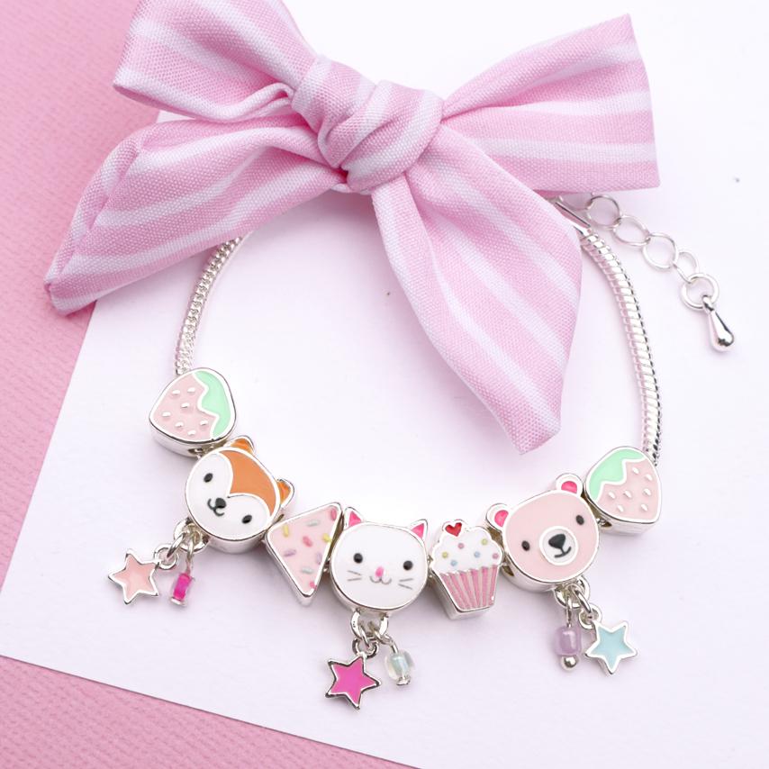 Lauren Hinkley Forest Friends Tea Party Charm Bracelet