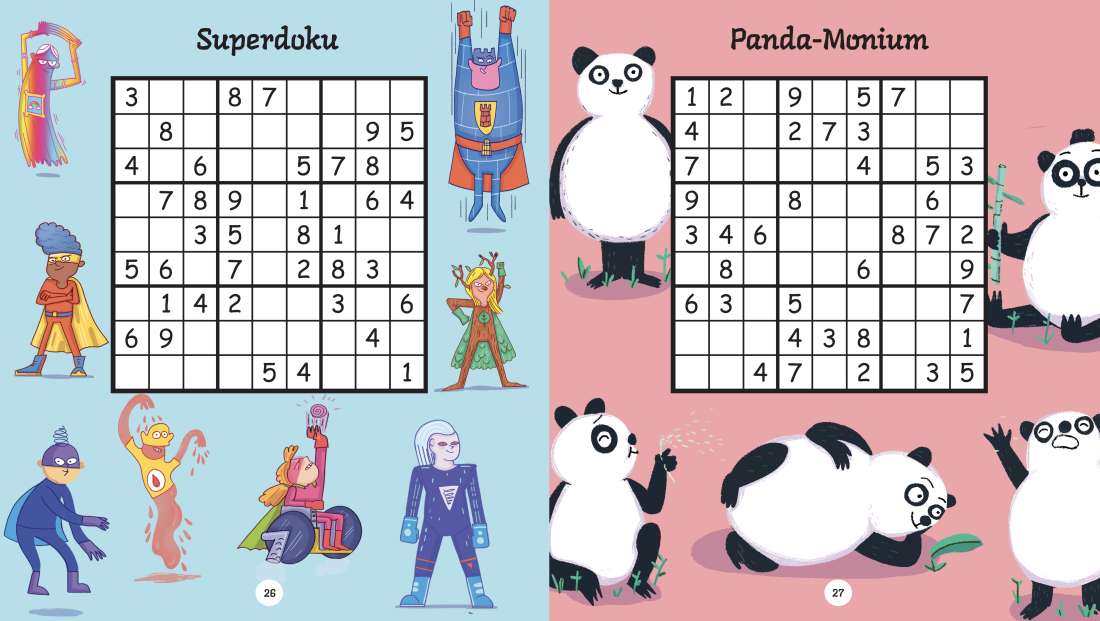 Smart Kids! Cool Sudoku Puzzles