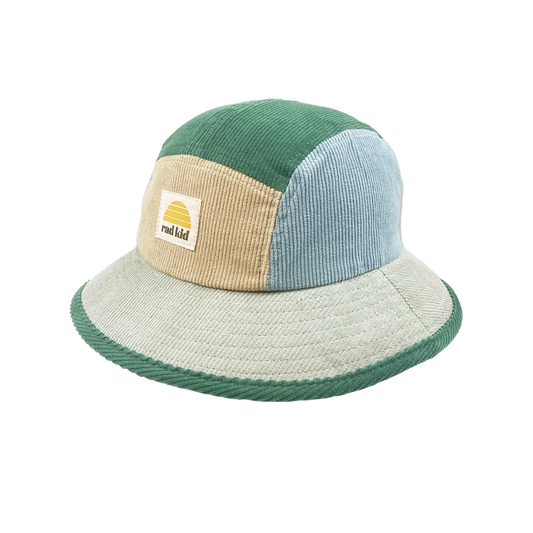 Banabae Rad Kid 5 Panel Spliced Bucket Hat - Lagoon