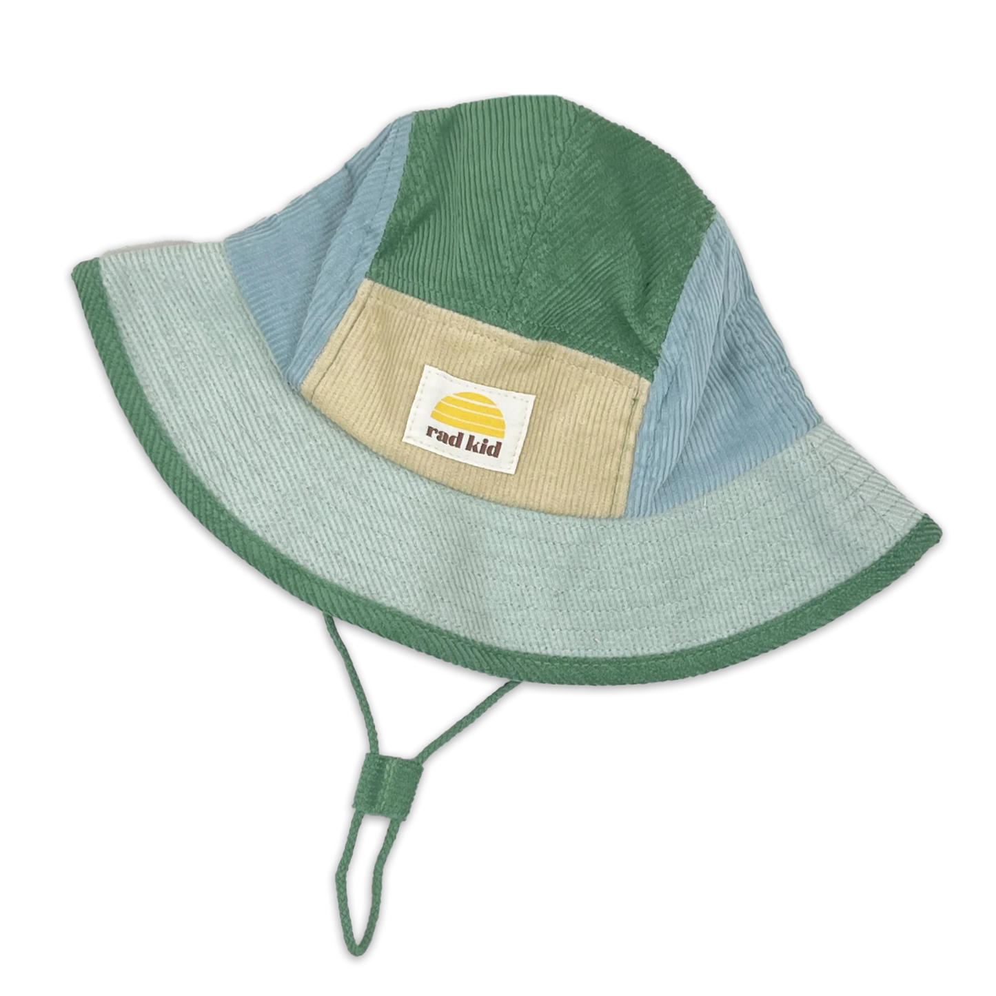 Banabae Rad Kid 5 Panel Spliced Bucket Hat - Lagoon