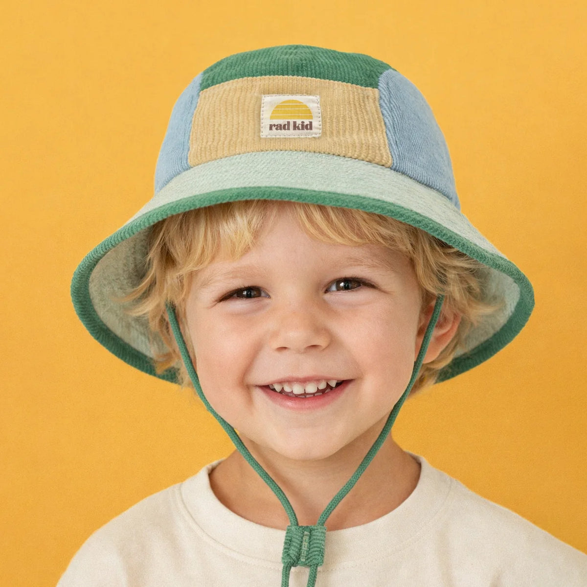 Banabae Rad Kid 5 Panel Spliced Bucket Hat - Lagoon
