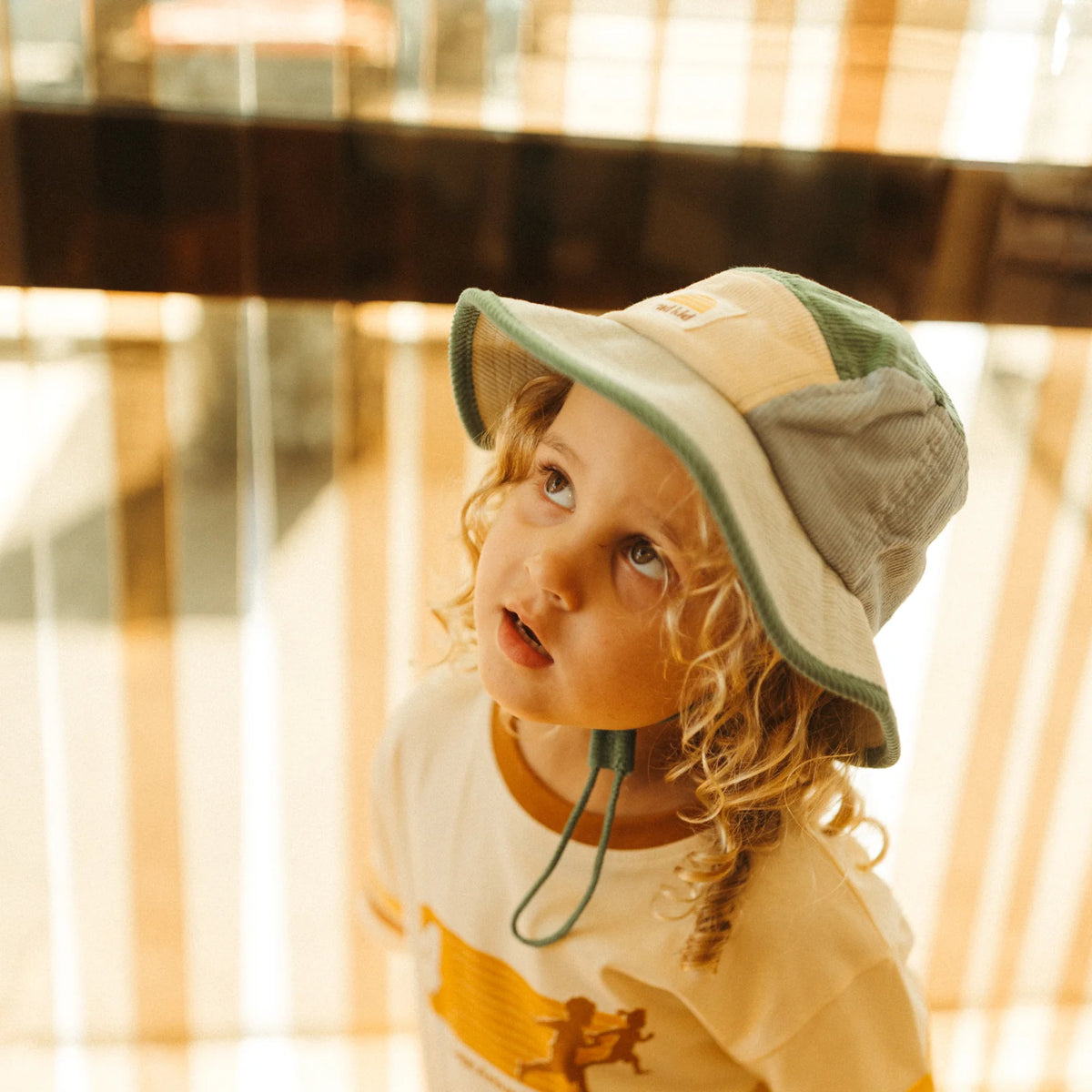 Banabae Rad Kid 5 Panel Spliced Bucket Hat - Lagoon