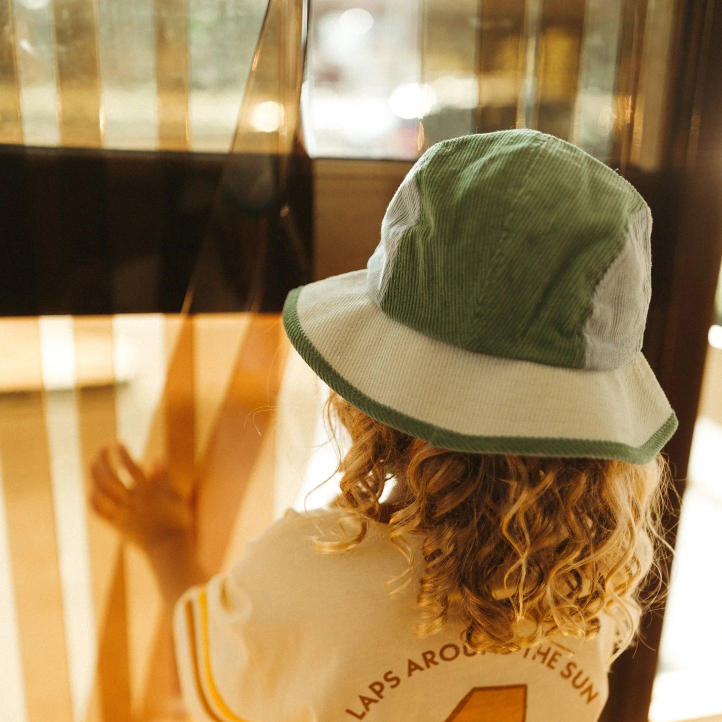 Banabae Rad Kid 5 Panel Spliced Bucket Hat - Lagoon