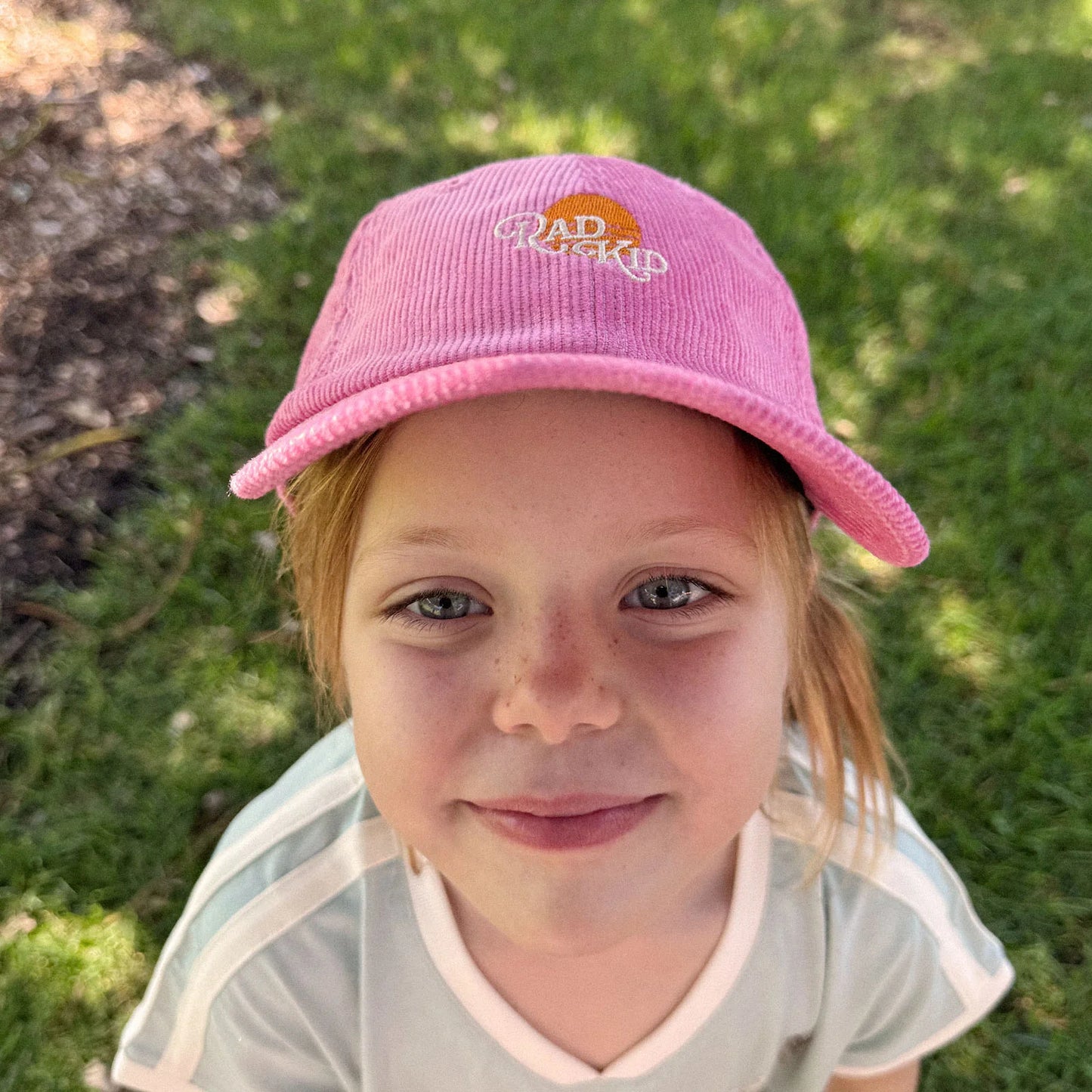 Banabae Rad Kid Baseball Organic Cord Cap - Pink