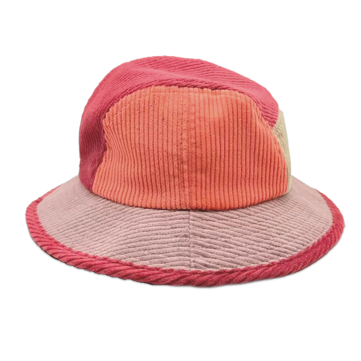 Banabae Rad Kid 5 Panel Spliced Bucket Hat - Berry Nice