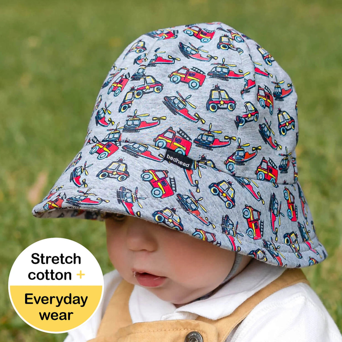 Bedhead Hats Toddler Bucket Sun Hat - Emergency