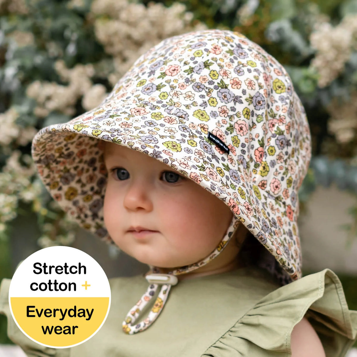 Bedhead Hats Toddler Bucket Sun Hat - Floret
