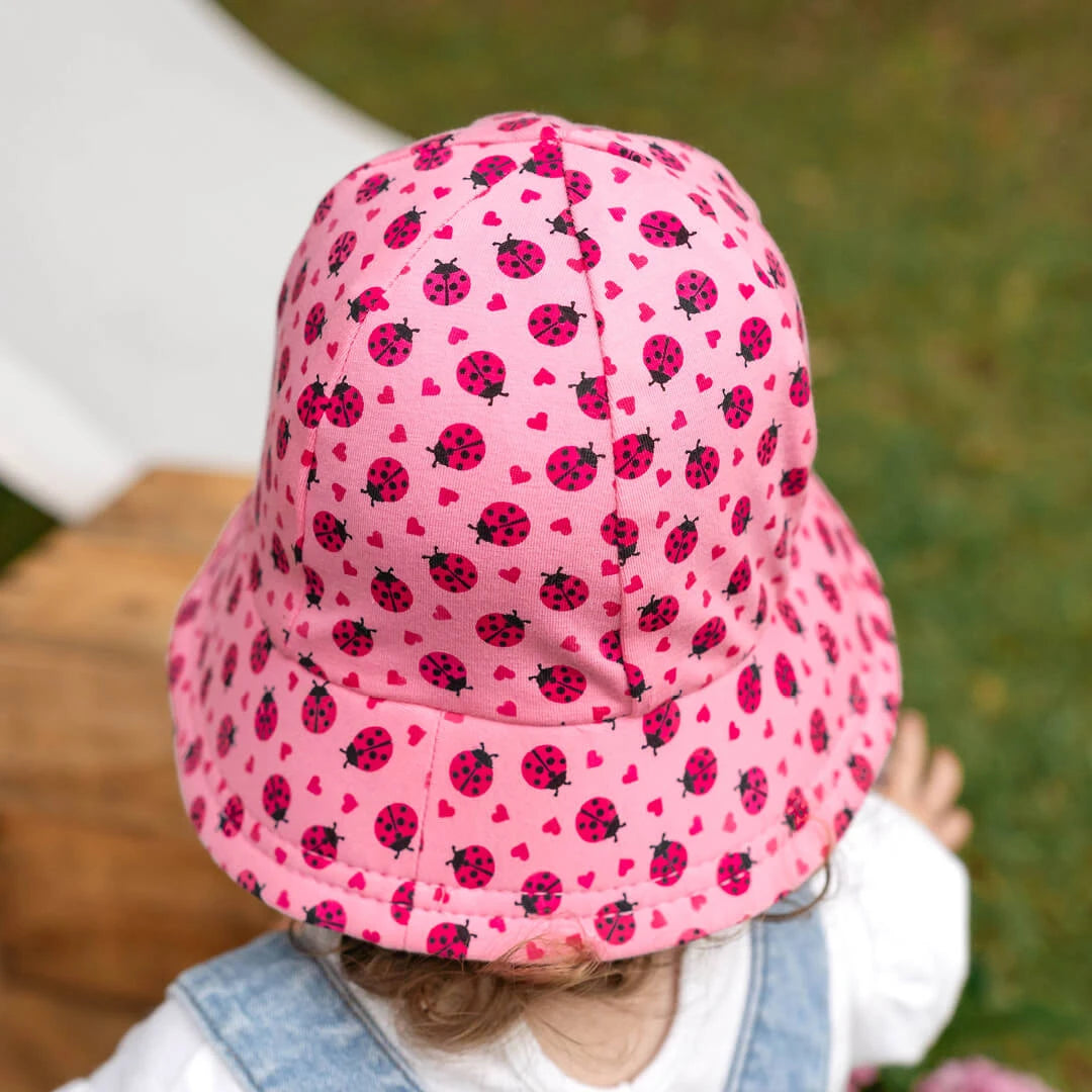 Bedhead Hats Toddler Bucket Sun Hat - Ladybug