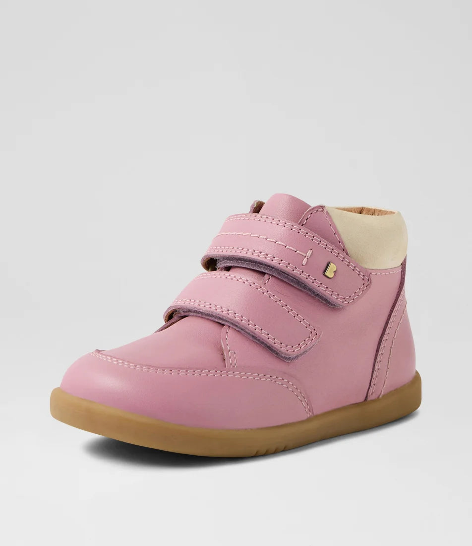 Bobux I Walk Timber Lilas Leather Ankle Boots