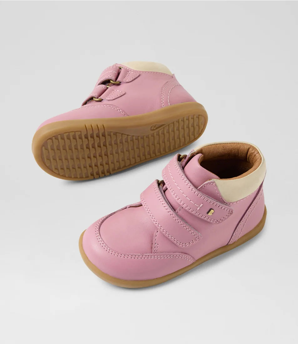 Bobux I Walk Timber Lilas Leather Ankle Boots