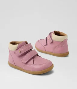 Bobux I Walk Timber Lilas Leather Ankle Boots