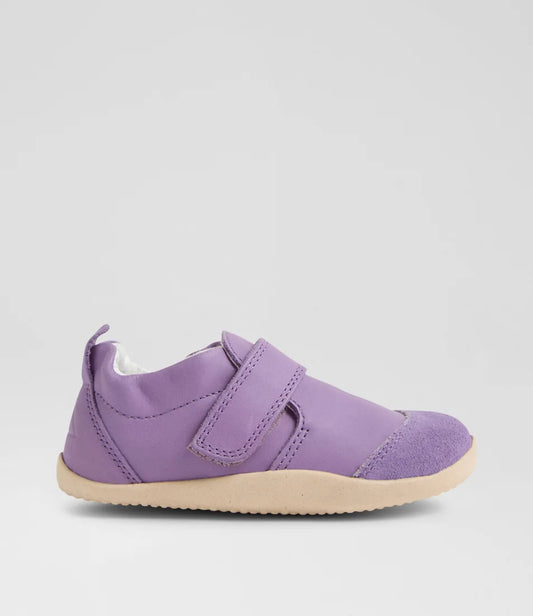 Bobux Xp Marvel Infant Purple Haze Leather Flat Shoes