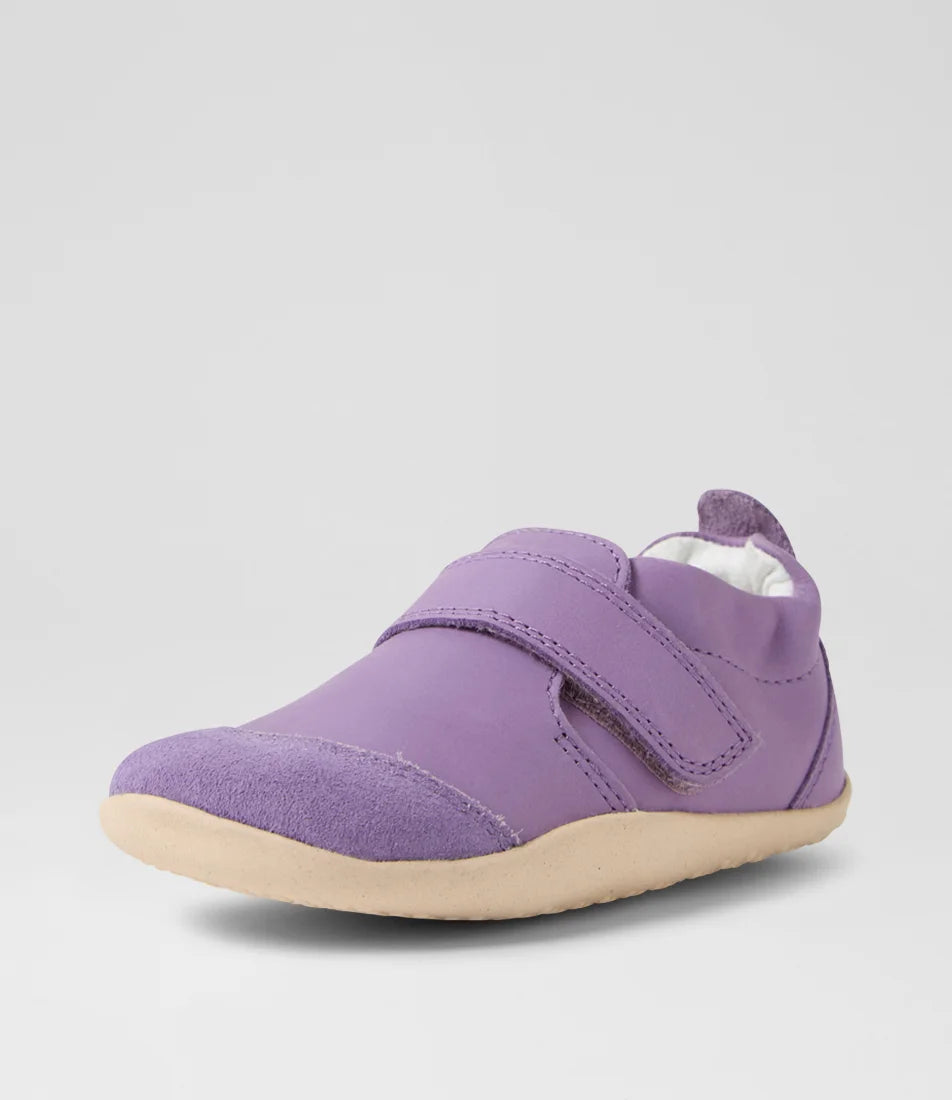 Bobux Xp Marvel Infant Purple Haze Leather Flat Shoes