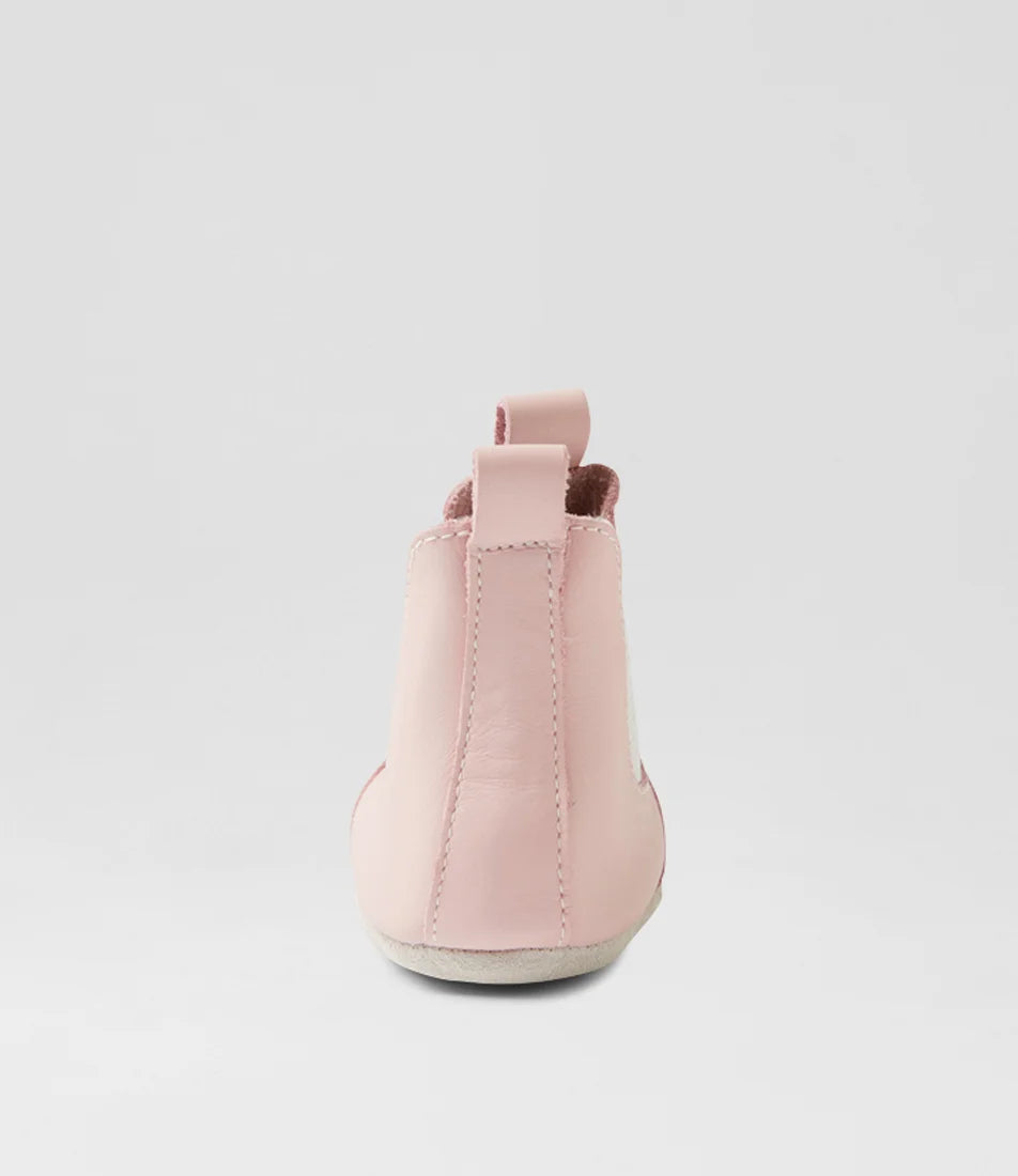 Bobux Soft Sole Jodhpur Infant Leather Ankle Boots - Blossom