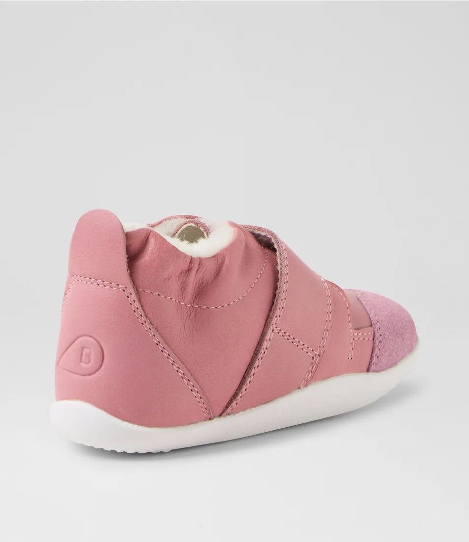 Bobux Xplorer Rover Arctic Infant Lilas Leather Flat Shoes