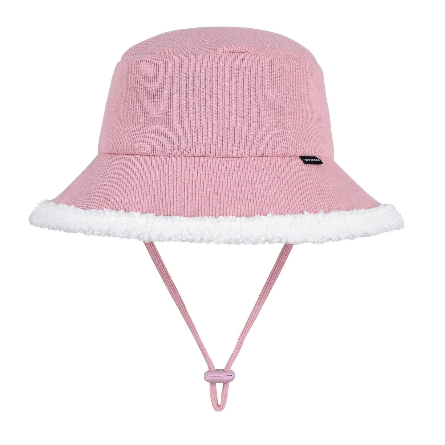 Bedhead Rib Fleece Lined Bucket Sun Hat - Rosewood