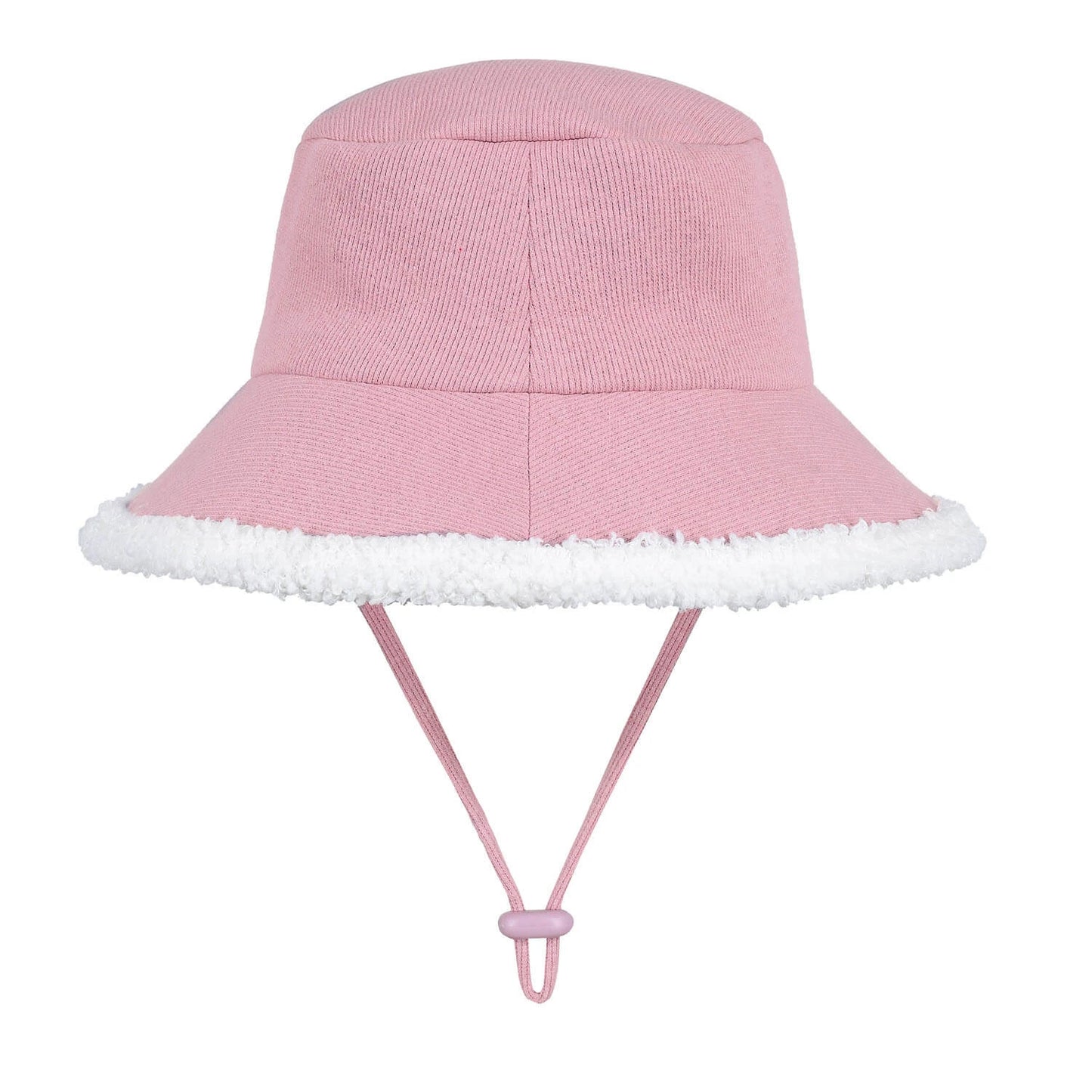 Bedhead Rib Fleece Lined Bucket Sun Hat - Rosewood