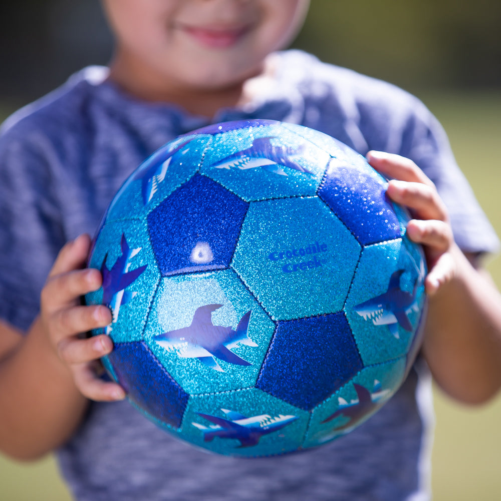 Crocodile Creek Glitter Soccer Ball (Size 3)