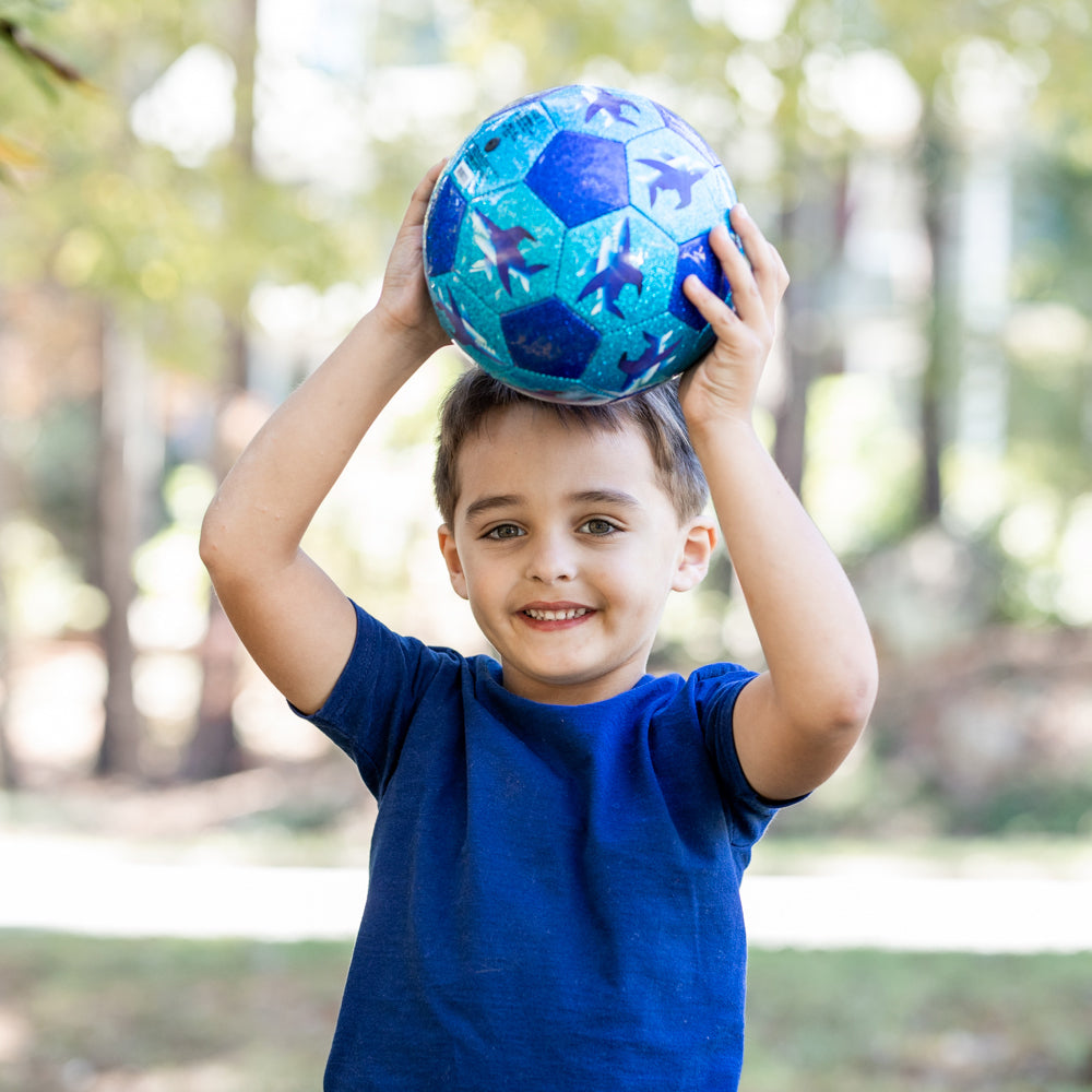 Crocodile Creek Glitter Soccer Ball (Size 3)