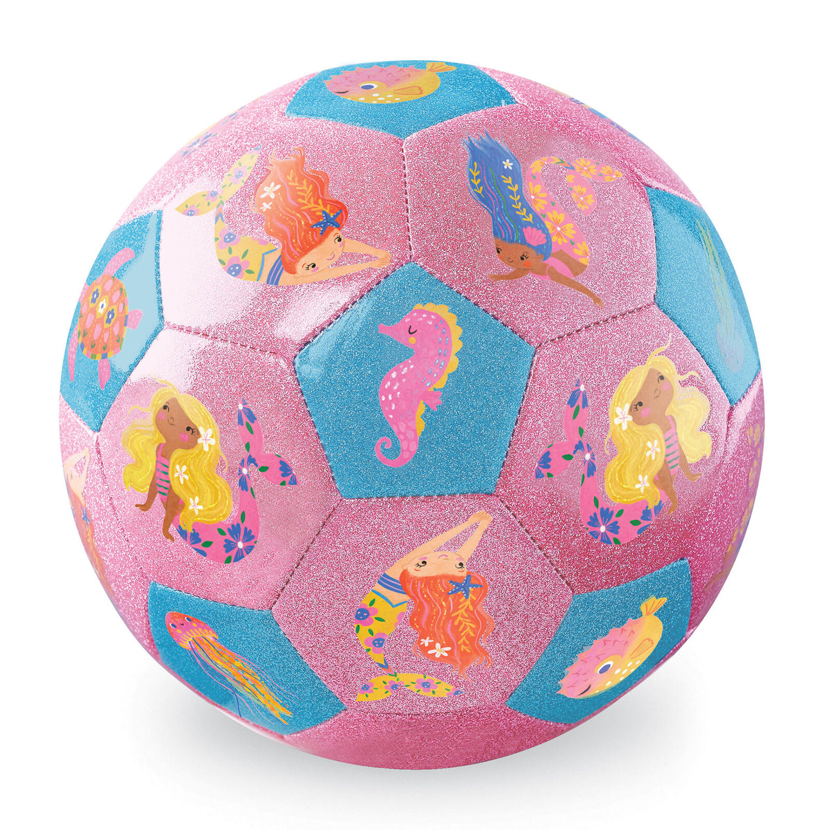 Crocodile Creek Glitter Soccer Ball (Size 3)