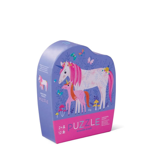 Crocodile Creek 12 pc Mini Puzzle Unicorn Magic