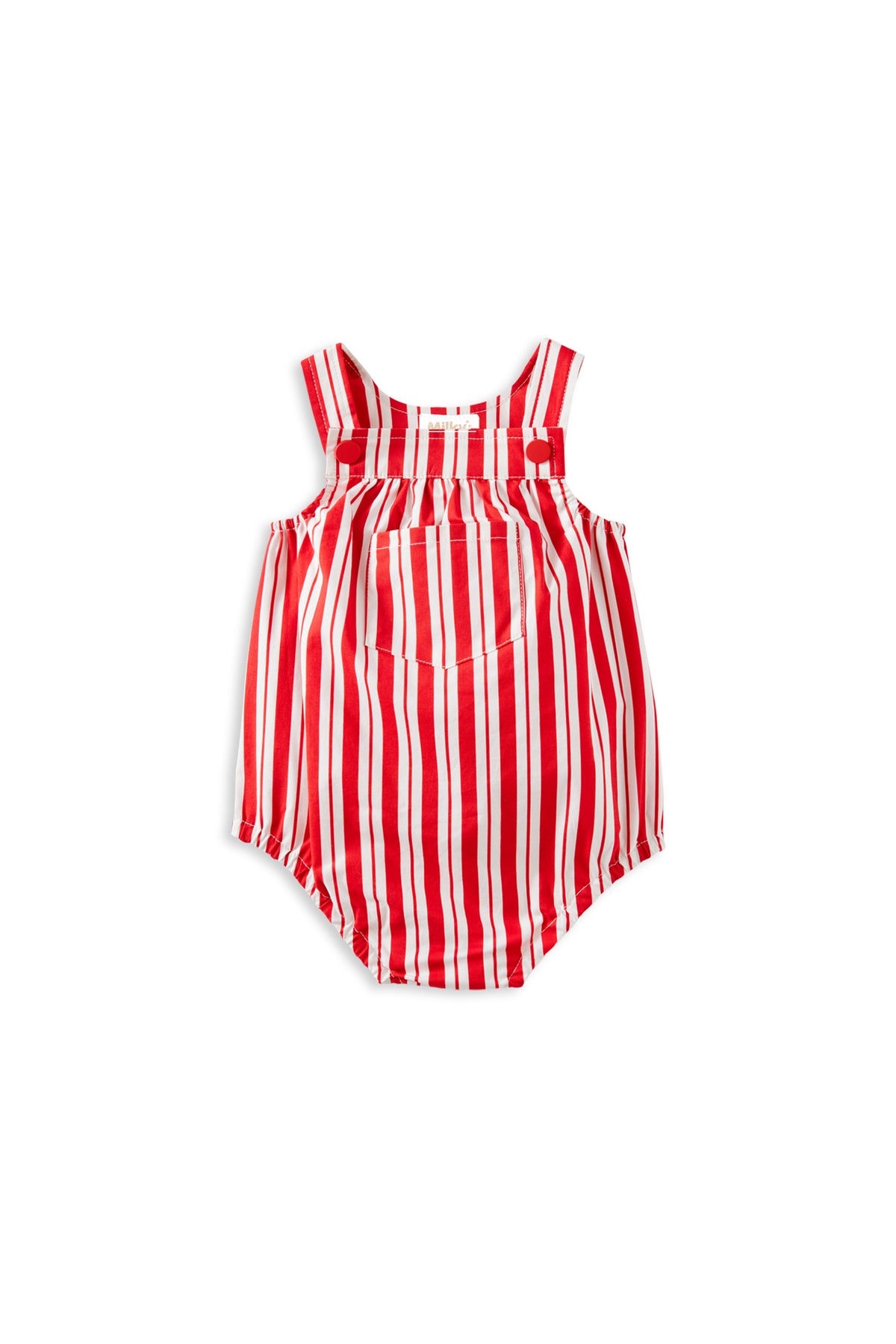 Milky Clothing Candy Cane Stripe Playsuit