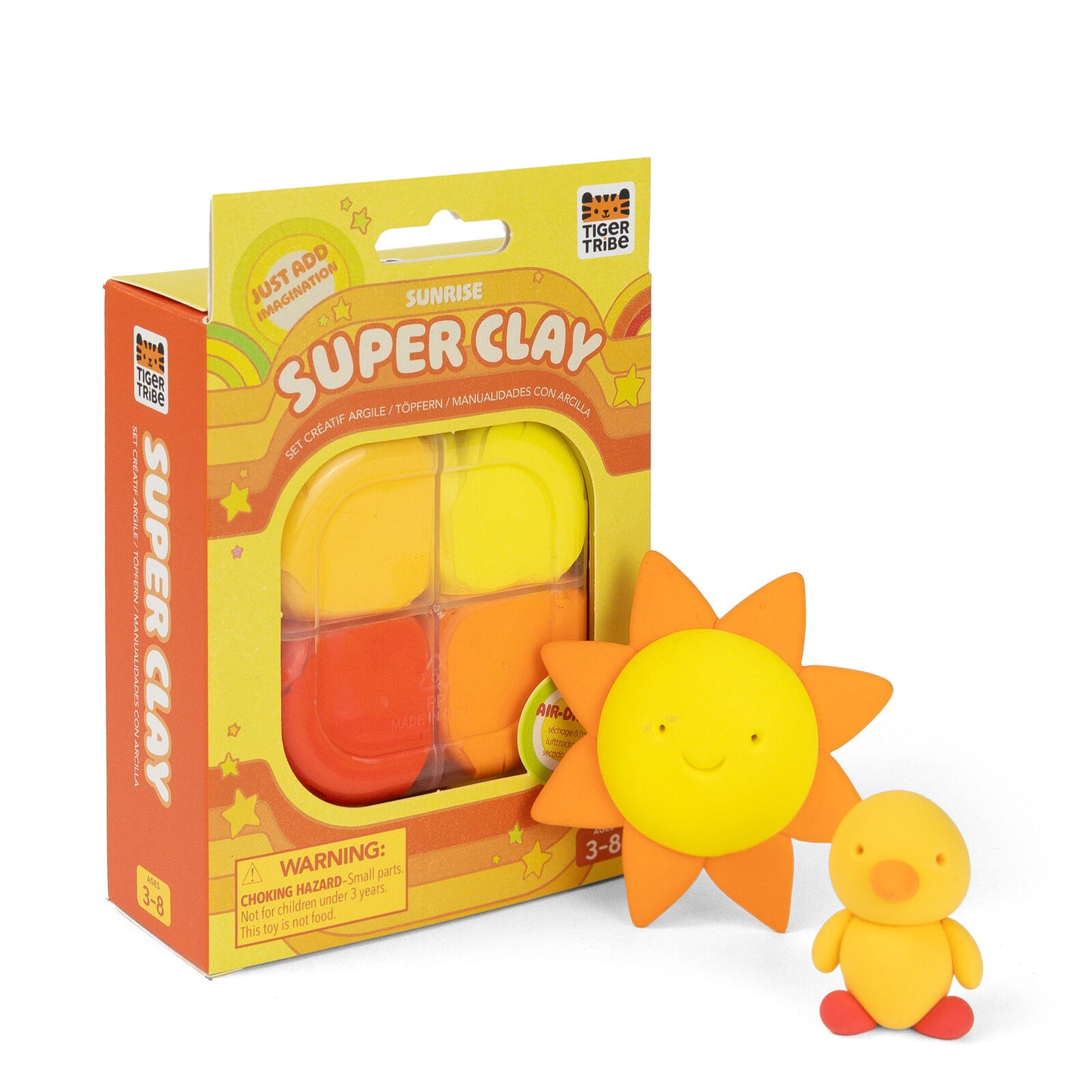 Tiger Tribe Super Clay Sunrise (Yellow + Orange)