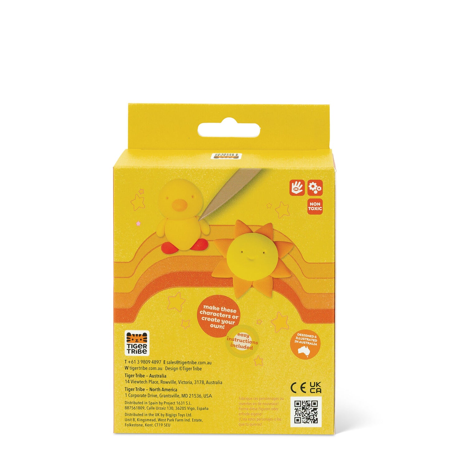 Tiger Tribe Super Clay Sunrise (Yellow + Orange)