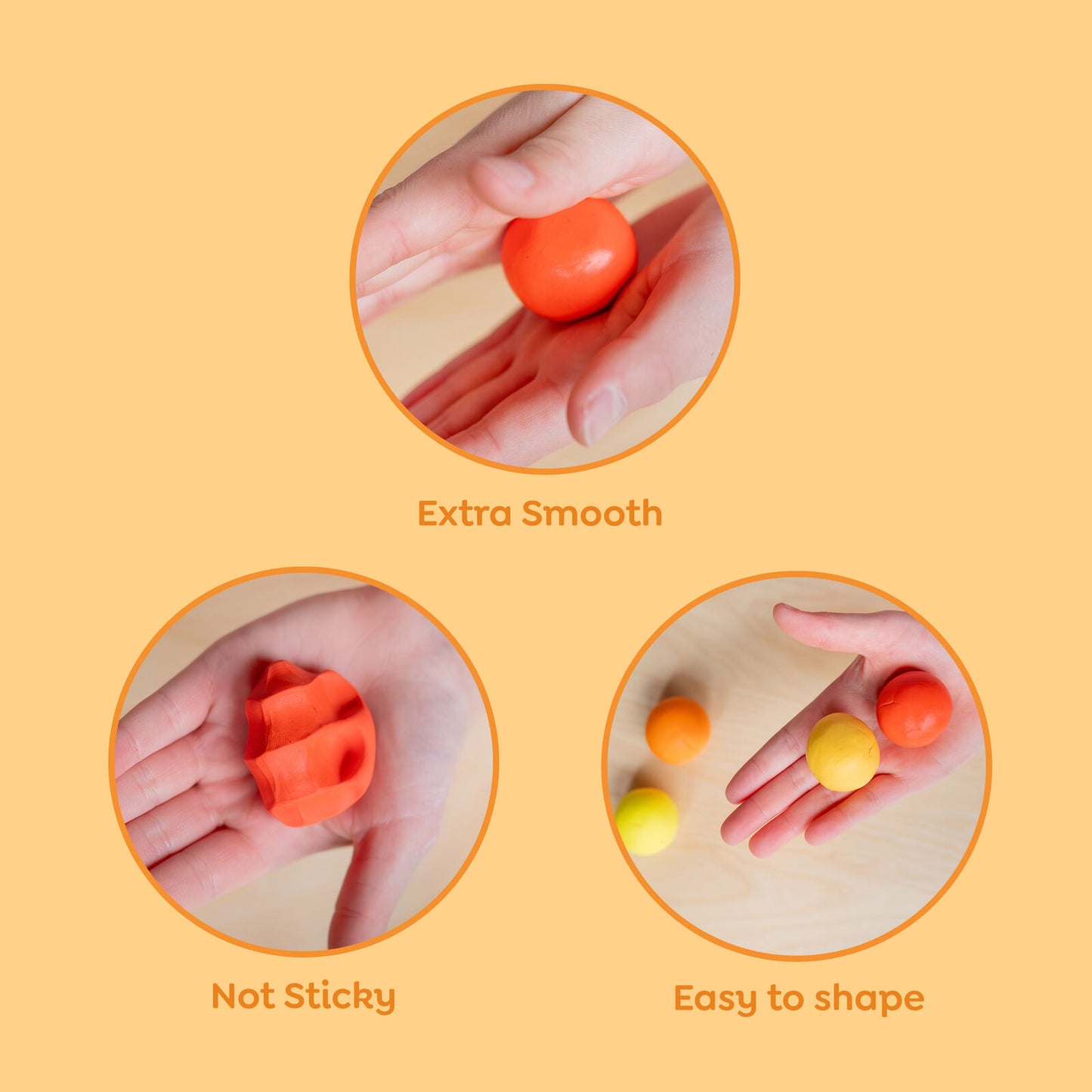 Tiger Tribe Super Clay Sunrise (Yellow + Orange)