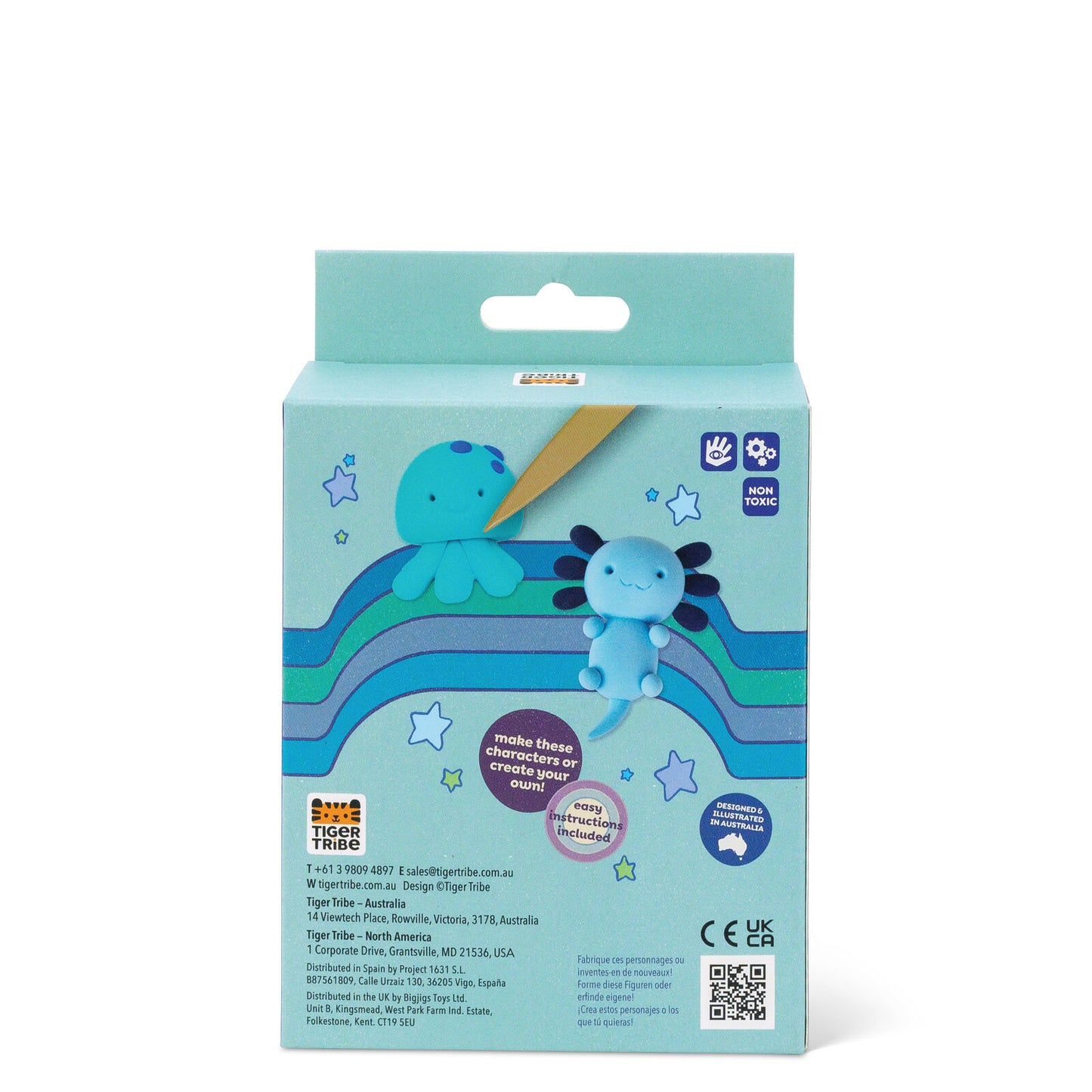 Tiger Tribe Super Clay Ocean (Blues)