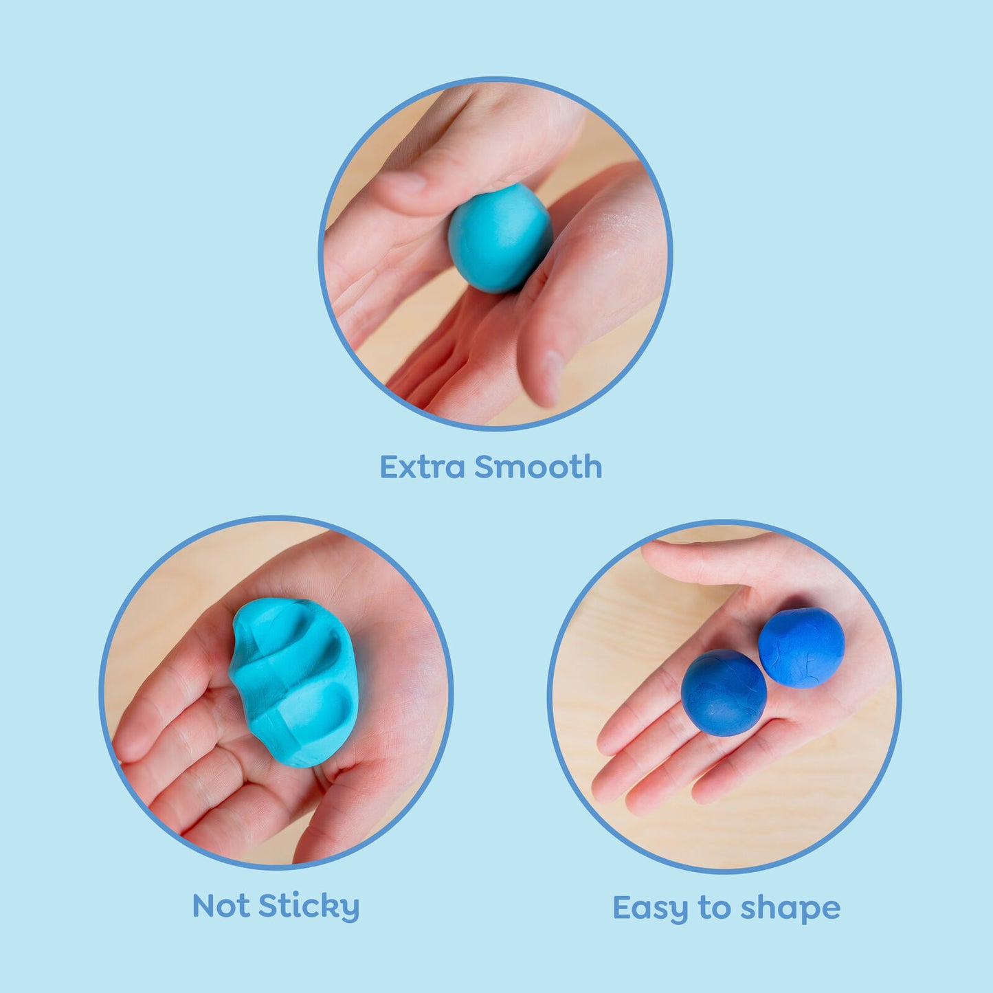 Tiger Tribe Super Clay Ocean (Blues)