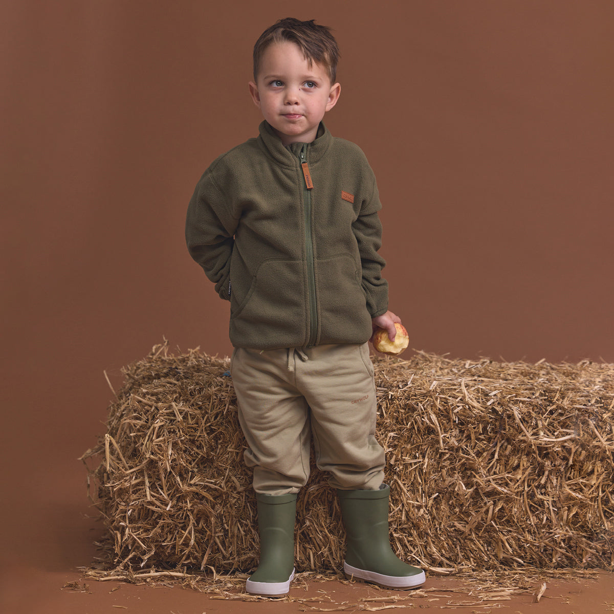 Crywolf Lightweight Fleece Olive
