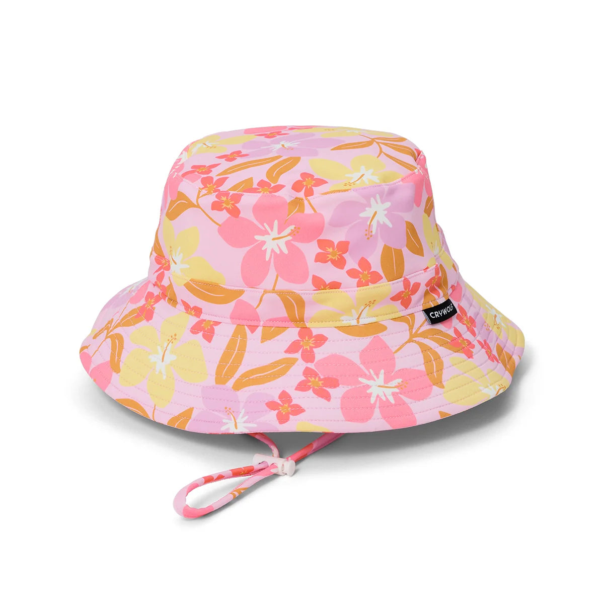 Crywolf Swim Bucket Hat - Hibiscus Daze