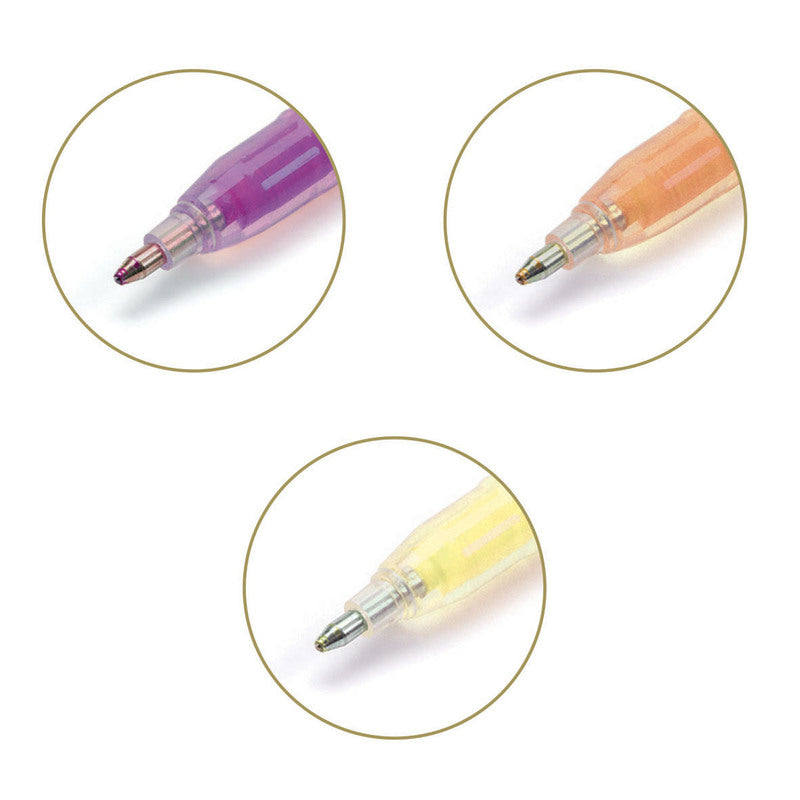 Djeco 6 Pastel Rainbow Gel Pens