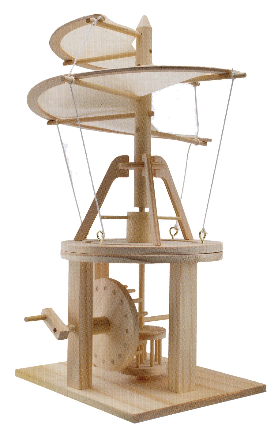 Da Vinci Helicopter Wooden Kit