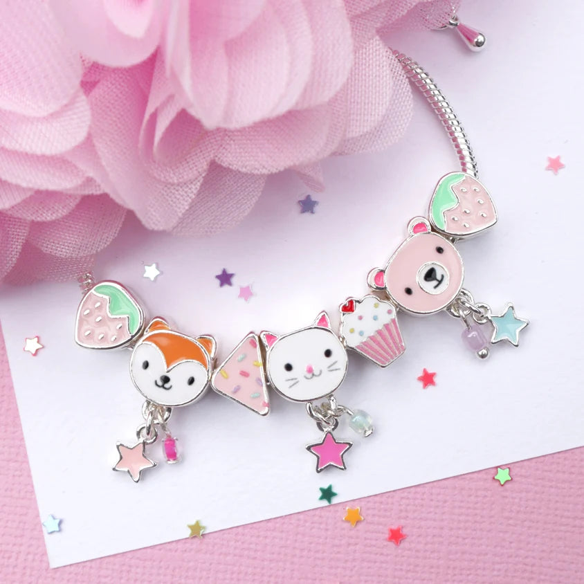 Lauren Hinkley Forest Friends Tea Party Charm Bracelet