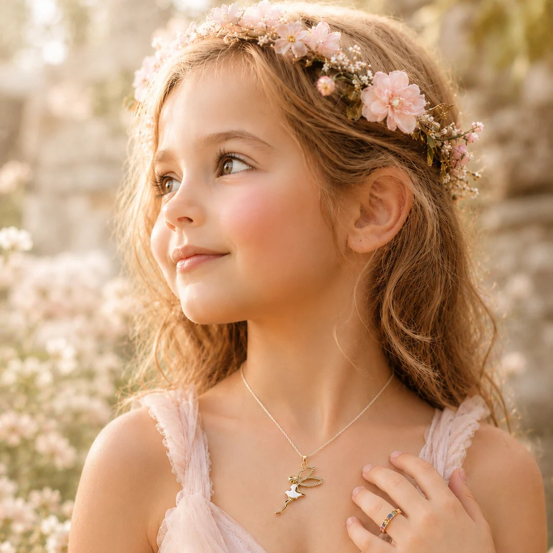 Lauren Hinkley Gold Fairy Necklace