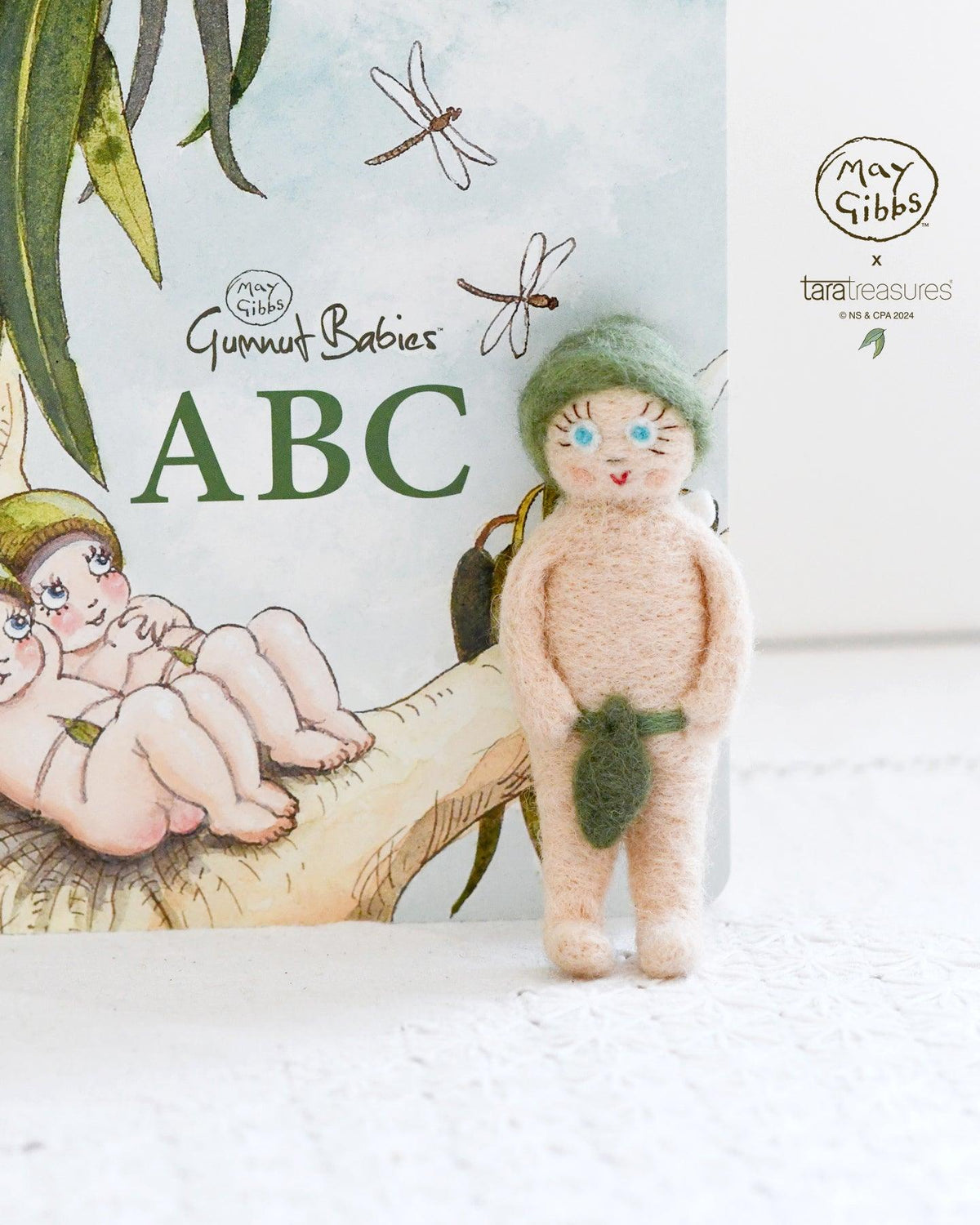 Tara Treasures x May Gibbs - Gumnut Baby Toy