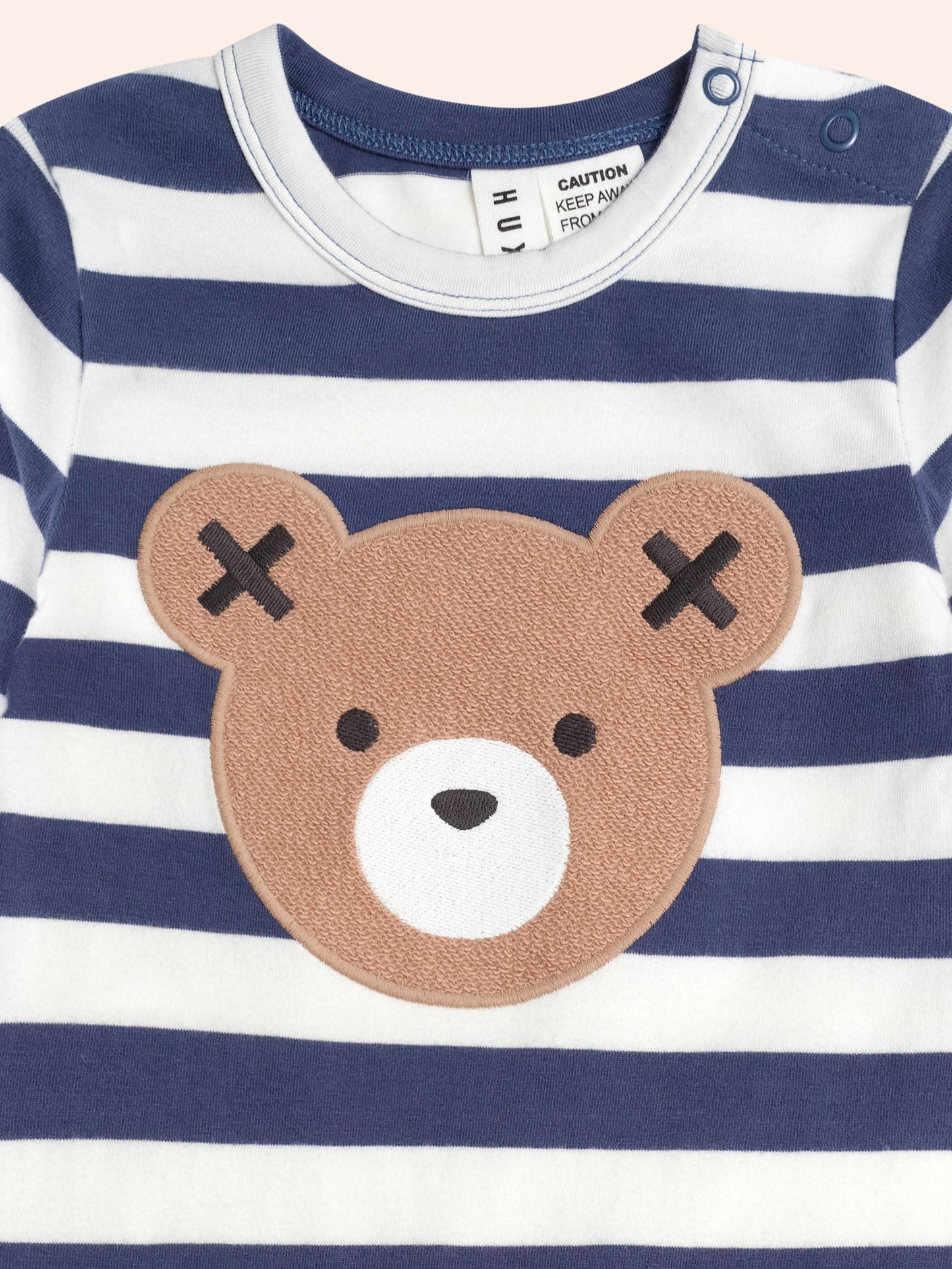 Huxbaby Stripe Huxbear Romper