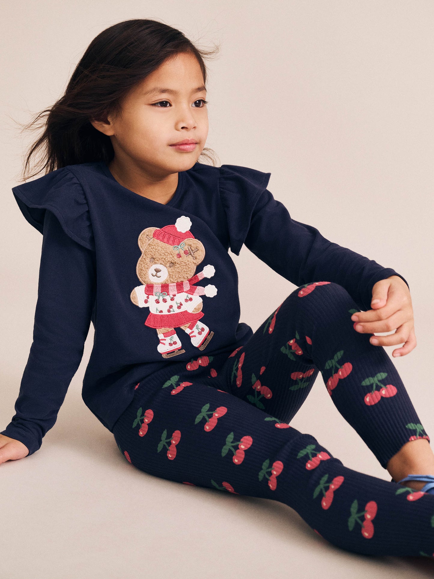 Huxbaby Ice Skater Huxette Frill Top